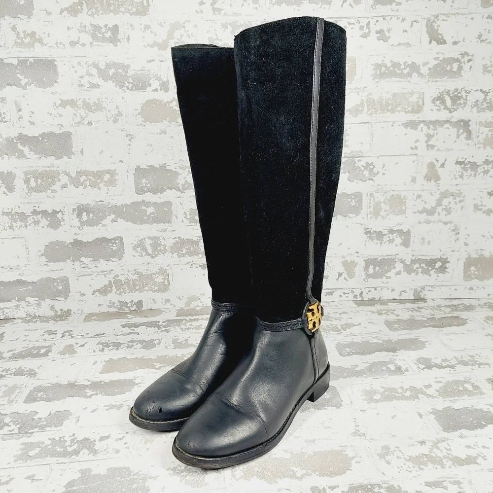 Tory Burch Black Winter‎ & Rain Boots